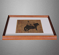 瀍河书画装裱配框服务案例